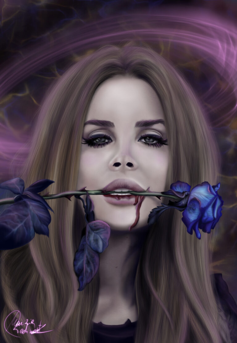 Lana del Rey Illustration