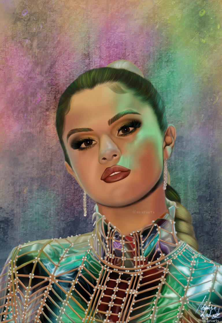Selena Gomez Illustration